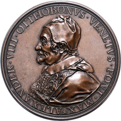Papst Alexander VIII. 1689-1691 - Münzen und Medaillen