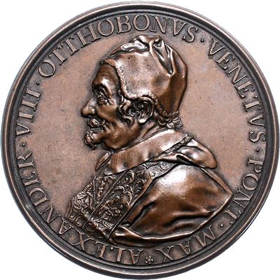 Papst Alexander VIII. 1689-1691 - Monete e medaglie