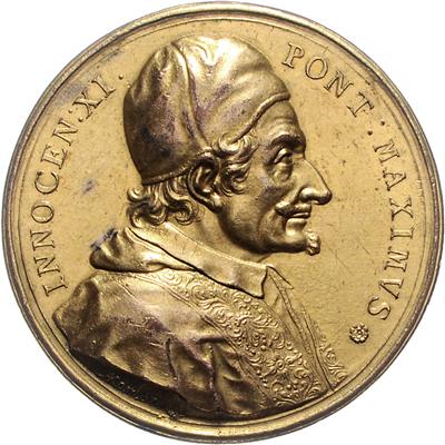 Papst Innocenz XI. 1676-1689 - Mince a medaile