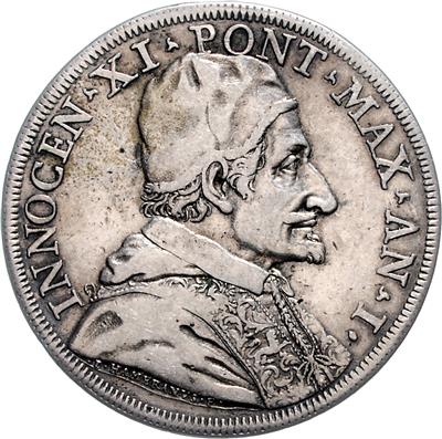 Papst Innocenz XI. 1676-1689 - Monete e medaglie
