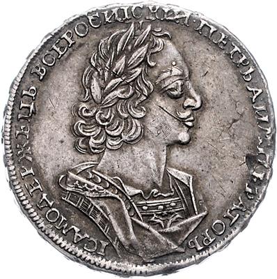 Peter II. 1727-1730 - Münzen und Medaillen