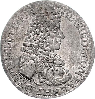 Pfalz-Neuburg, Philipp Wilhelm 1653-1690 - Monete e medaglie