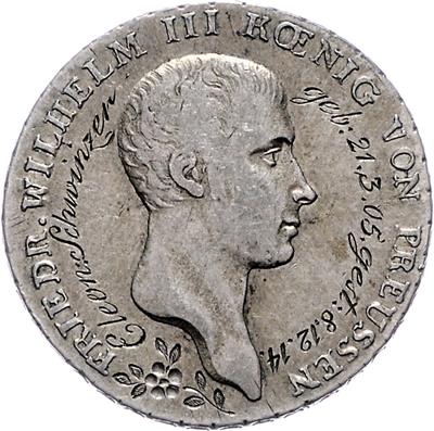 Preussen, Friedrich Wilhelm III. 1797-1840 - Coins and medals