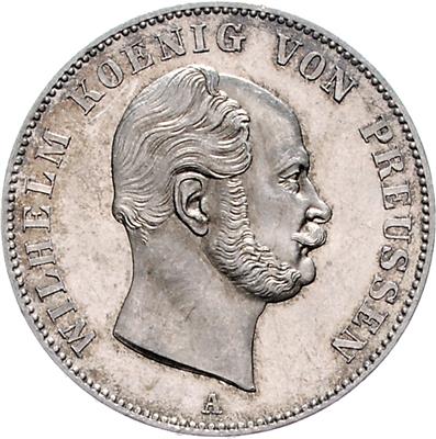 Preussen, Wilhelm I. 1861-1888 - Münzen und Medaillen