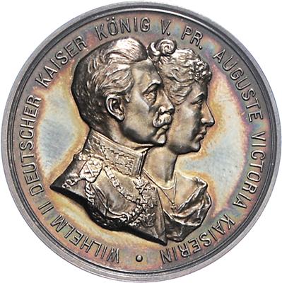 Preussen, Wilhelm II. 1888-1918 - Monete e medaglie