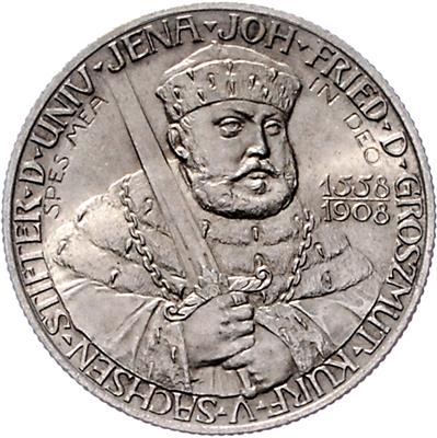 Sachsen- Weimar- Eisenach, Wilhelm Ernst 1901-1918 - Coins and medals