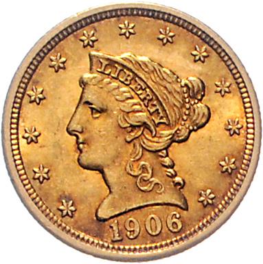 U. S. A. GOLD - Coins and medals