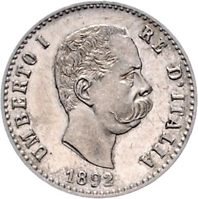 Umberto I. 1878-1900 - Mince a medaile