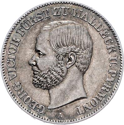 Waldeck und Pyrmont, Georg Victor 1852-1893 - Münzen und Medaillen