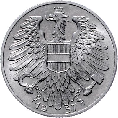 5 Schilling 1957, =4,05 g= III - Mince a medaile