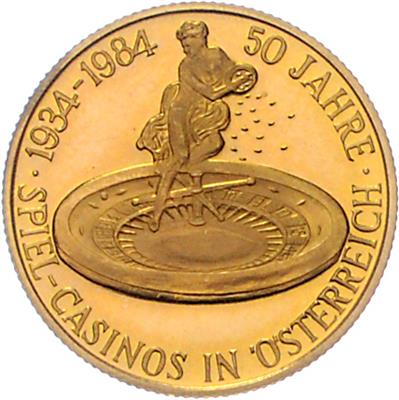 Casinos Austria GOLD - Münzen und Medaillen