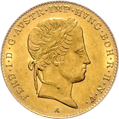 Ferdinand I. GOLD - Coins and medals