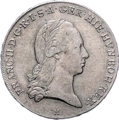 Franz II. - Mince a medaile