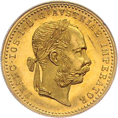 Franz Josef I. GOLD - Mince a medaile