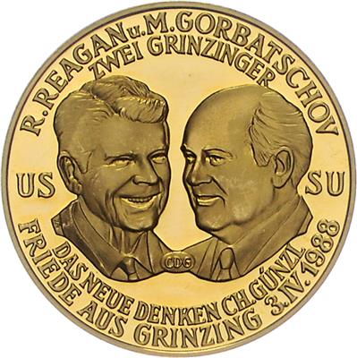 Grinzinger Gulden GOLD - Coins and medals