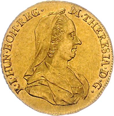 Maria Theresia GOLD - Coins and medals