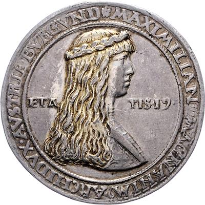 Maximilian I. 1459-1519 und Maria von Burgund 1457-1482 - Monete e medaglie