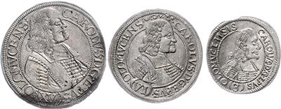 Olmütz, Karl II. von Liechtenstein 1664-1695 - Coins and medals