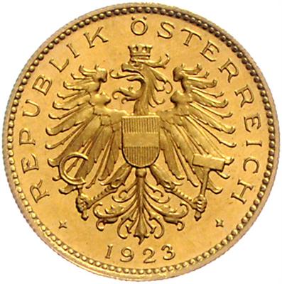 1. Republik, GOLD - Coins, medals and paper money