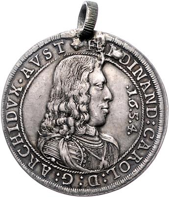 Eh. Ferdinand Karl - Mince, medaile a papírové peníze
