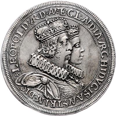Eh. Leopold und Claudia von Medici - Monete, medaglie e cartamoneta