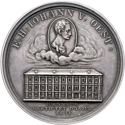 Erzherzog Johann 1782-1859 - Münzen, Medaillen und Papiergeld