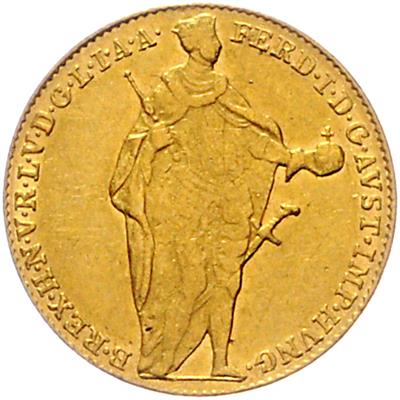 Ferdinand I. GOLD - Münzen, Medaillen und Papiergeld