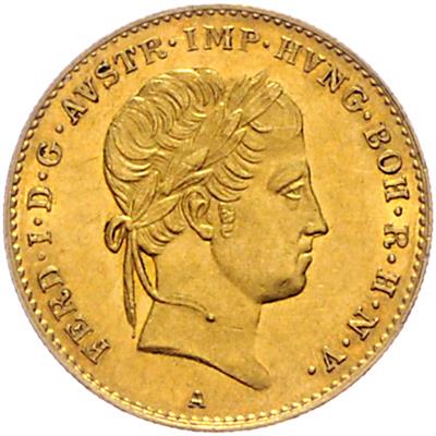 Ferdinand I. GOLD - Mince, medaile a papírové peníze