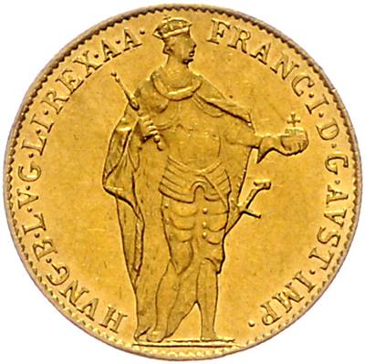 Franz I. GOLD - Coins, medals and paper money