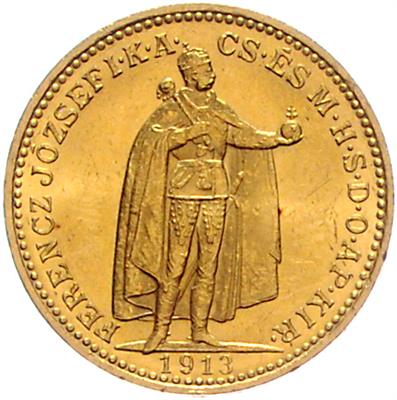 Franz Josef I. GOLD - Coins, medals and paper money