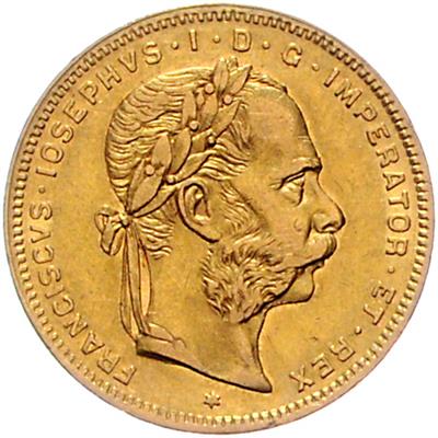 Franz Josef I. GOLD - Mince, medaile a papírové peníze