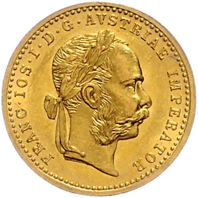 Franz Josef I. GOLD - Coins, medals and paper money