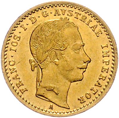 Franz Josef I. GOLD - Münzen, Medaillen und Papiergeld