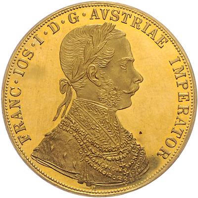 Franz Josef I. GOLD - Coins, medals and paper money