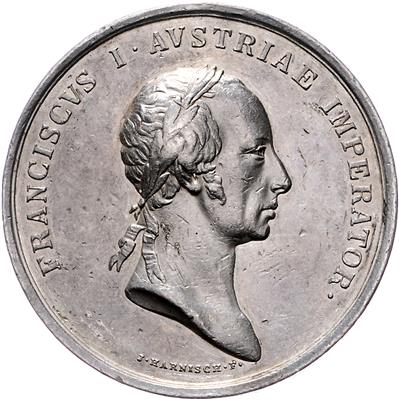 Gründung des Veterinärinstitutes am 17. November 1823 - Mince, medaile a papírové peníze