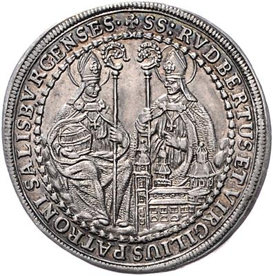 Johann Ernst von Thun und Hohenstein - Münzen, Medaillen und Papiergeld