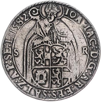 Johann Jakob Kuen von Belasi - Monete, medaglie e cartamoneta