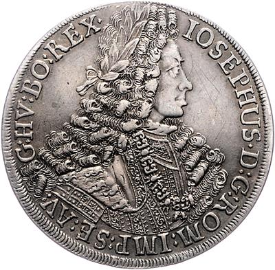 Josef I. - Coins, medals and paper money