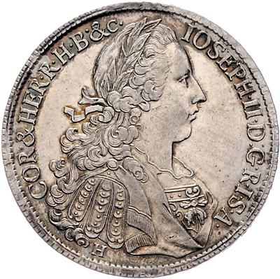 Josef II., als Mitregent - Coins, medals and paper money