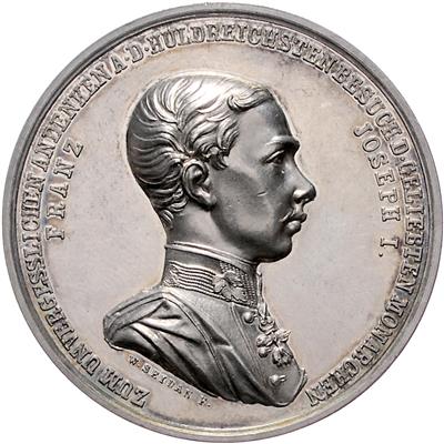 k. k. Privilegiertes Prager bürgerliches Scharfschützenkorps - Mince, medaile a papírové peníze