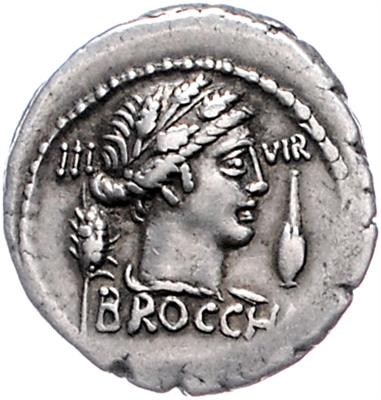 L. FURIUS CN. F. BROCCHUS - Münzen, Medaillen und Papiergeld