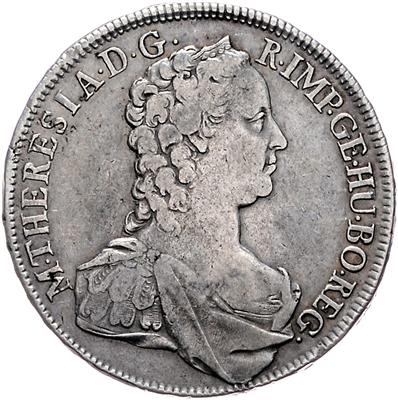 Maria Theresia - Coins, medals and paper money