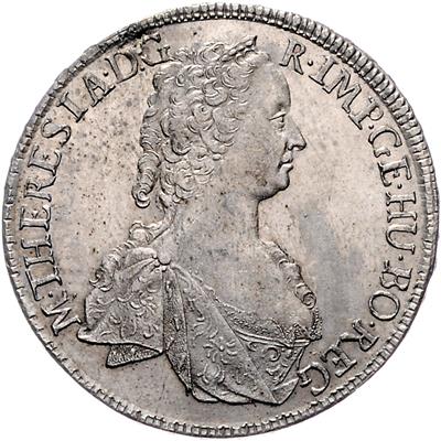 Maria Theresia - Coins, medals and paper money