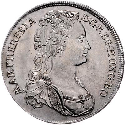 Maria Theresia - Mince, medaile a papírové peníze