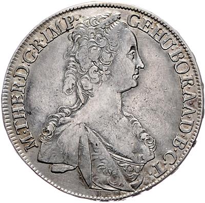 Maria Theresia - Coins, medals and paper money