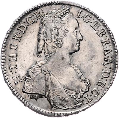 Maria Theresia - Coins, medals and paper money