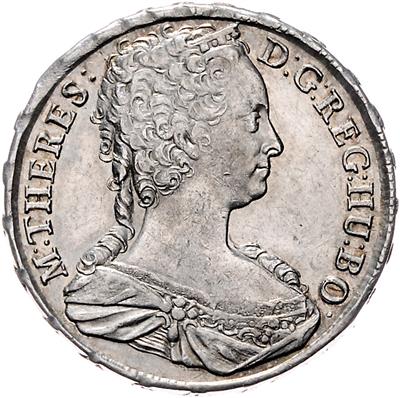 Maria Theresia - Coins, medals and paper money