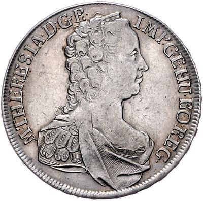 Maria Theresia - Münzen, Medaillen und Papiergeld