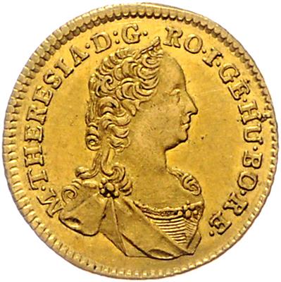 Maria Theresia GOLD - Mince, medaile a papírové peníze