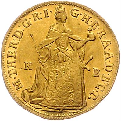 Maria Theresia, GOLD - Coins, medals and paper money